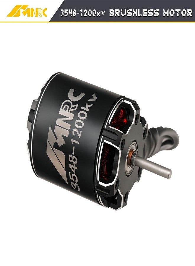 NMNRC 3548 1200kv Brushless Motor & 80A Brushless ESC for 1/10 Axial SCX10 II III TRX4 TRX6 Redcat Gen7 Gen8 RC Crawler Series Upgrades Part - Image 5